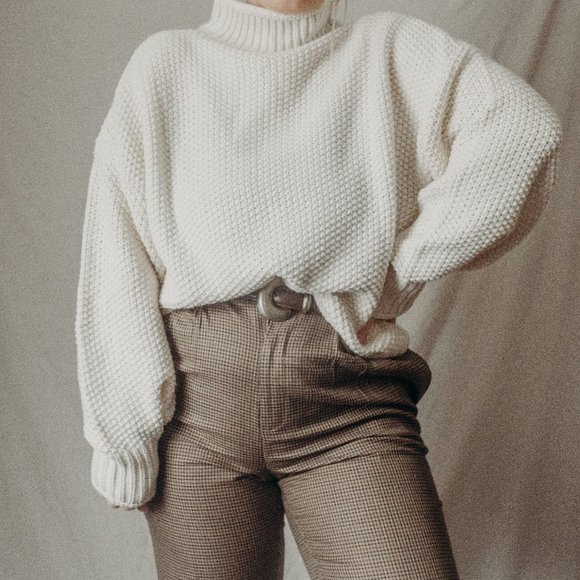 Vintage Pants - Vintage Casual Corner High-Waisted Pants